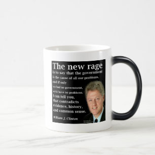 Mug Magic La citation de Bill Clinton sur aucun gouvernement
