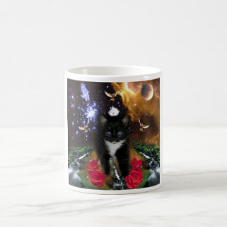 Mug Magic La conscience universelle est Kitty féroce