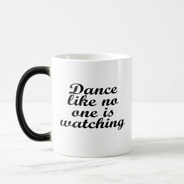 Mug Magic La danse comme personne observe (Gauche)