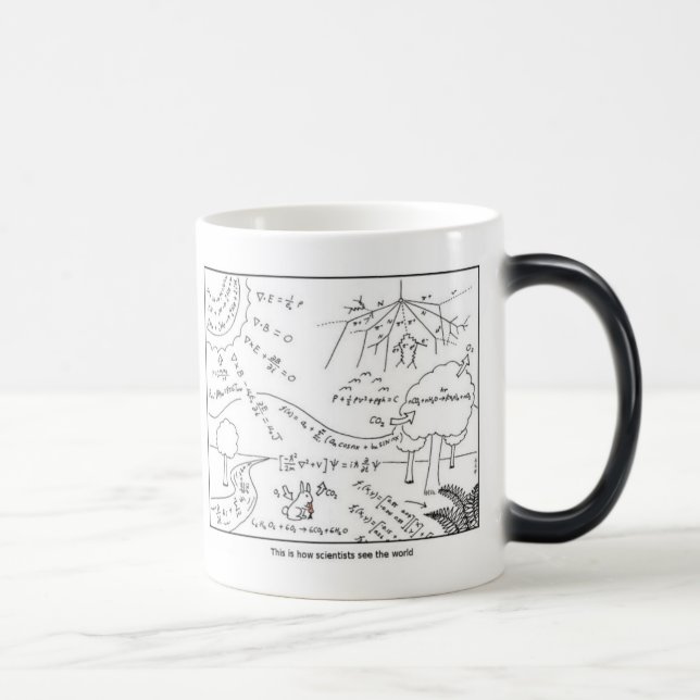 Mug Magic La foule, les scientifiques voient le monde ~ À GA (Droite)