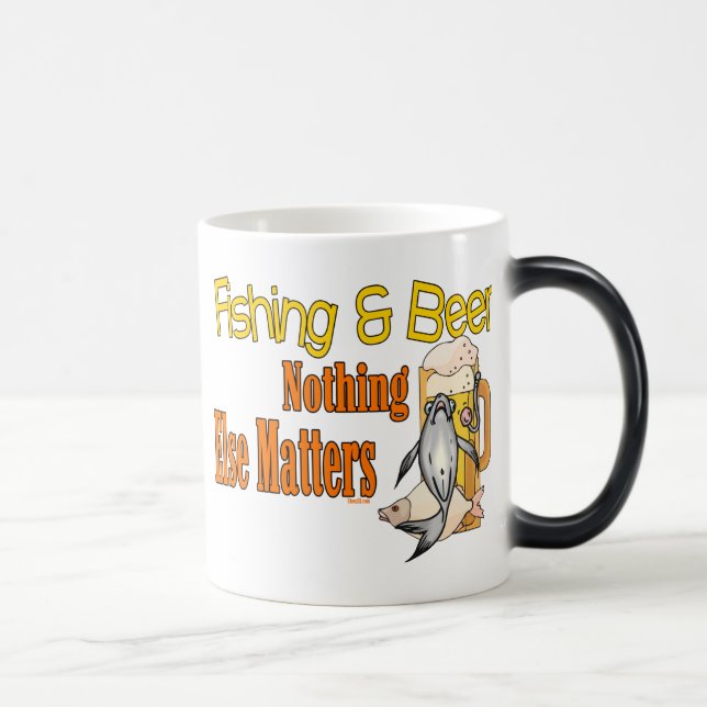 Mug Magic La pêche et la bière n'ont pas d'autre importance (Droite)