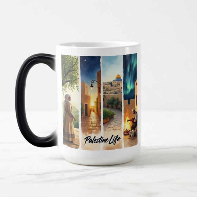 Mug Magic La vie en Palestine (Gauche)
