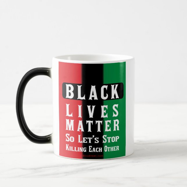 Mug Magic La vie noire importe (Gauche)