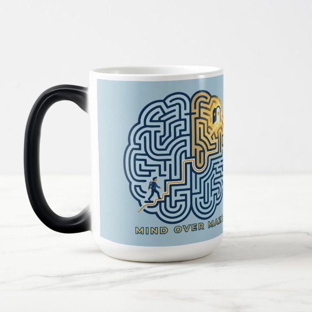 Mug Magic Labyrinthe Mental – Cerveau Inspirant (Gauche)