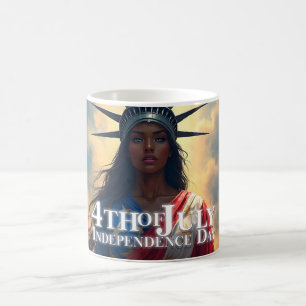 Mug Magic Lady Liberty Réinventée – Un Nouveau Visage de la