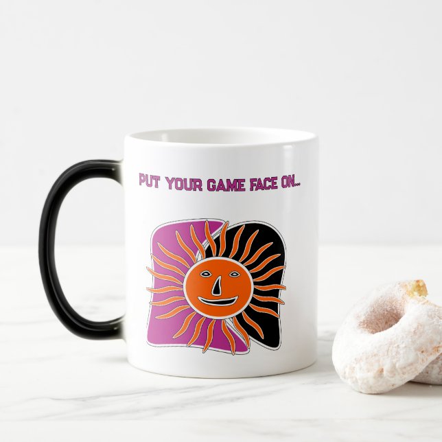 Mug Magic L'aimant du soleil souriant (Avec donut)