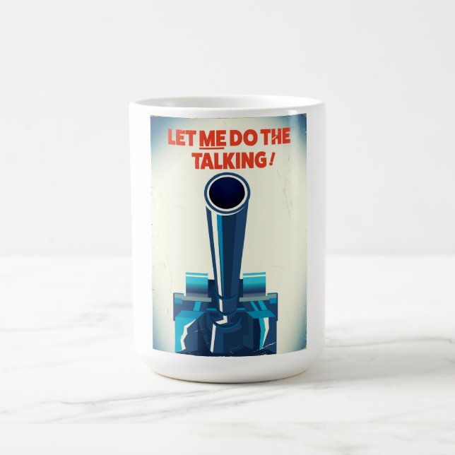 Mug Magic Laissez-moi faire la conversation (impression de s (Centre)