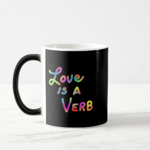 Mug Magic L'amour est un verbe