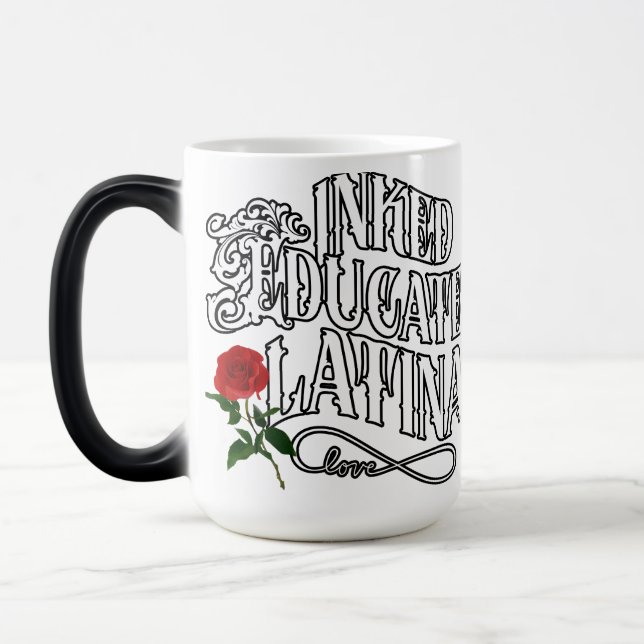 Mug Magic Latina encrée éduquée (Gauche)