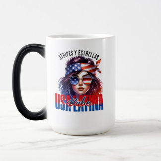 Mug Magic Latina féminine Fête d'indépendance du 14 juillet