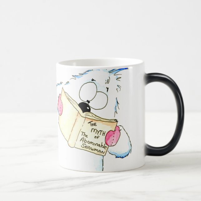 Mug Magic Le bonhomme de neige abominable (Droite)