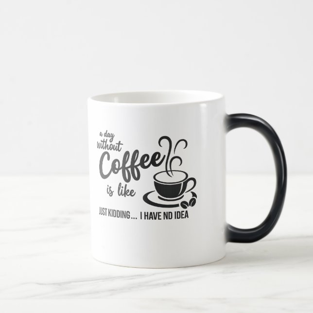 Mug Magic Le café est mon langage de l'amour – Citation pour (Droite)