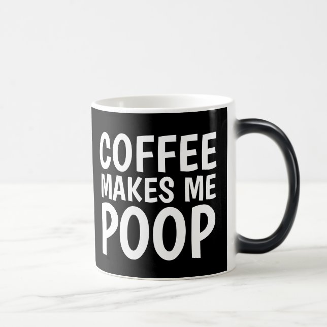MUG MAGIC LE CAFÉ ME FAIT POOP DANGEREUX CAFÉ (Droite)