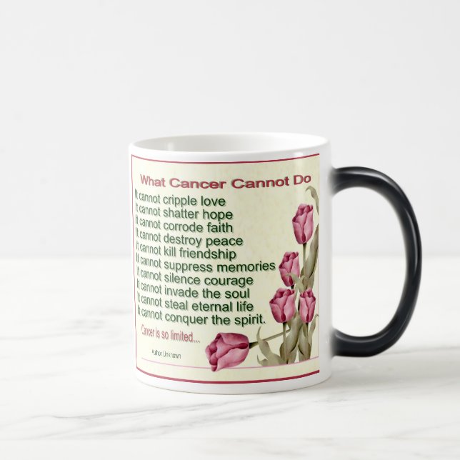 Mug Magic Le Cancer ne peut pas T (Droite)