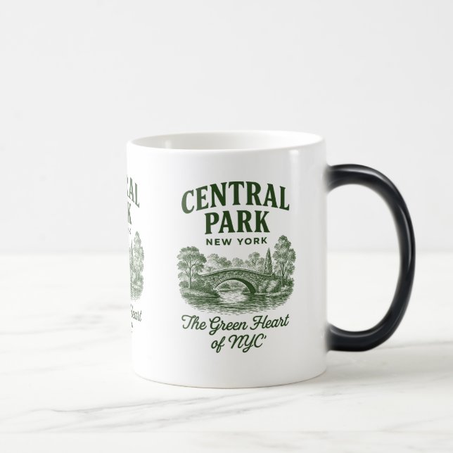 Mug Magic Le cœur vert de nyc (Droite)