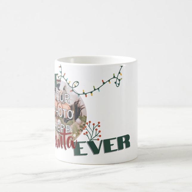 Mug Magic le meilleur cadeau père Noël jamais christma pour  (Centre)