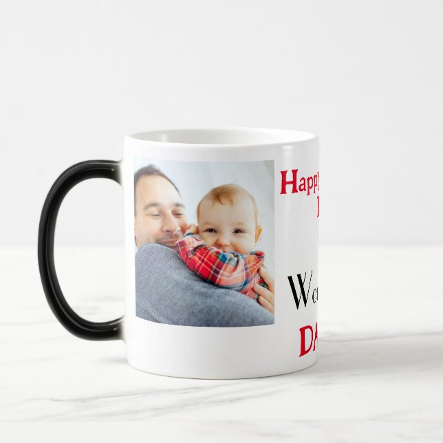 Mug Magic Le meilleur papa du monde (Gauche)
