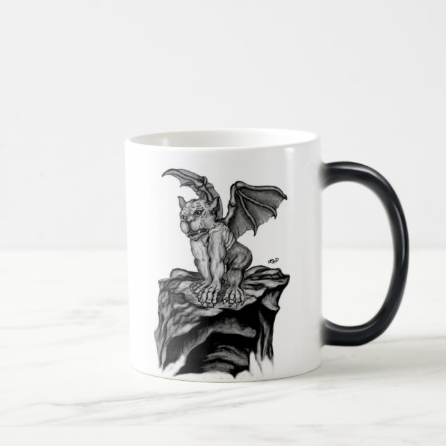 Mug Magic Le petit Golem - le Gargoyle sait noir la (Droite)