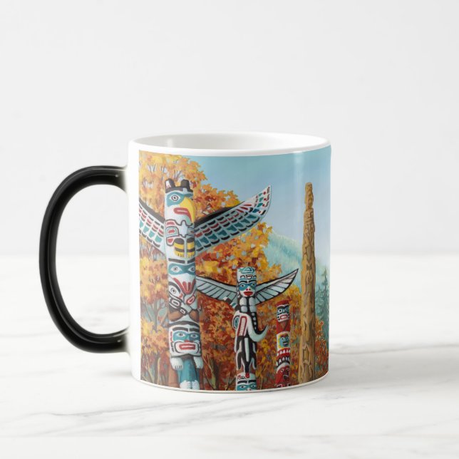 Mug Magic Le souvenir Morfing de Vancouver met en forme de (Gauche)