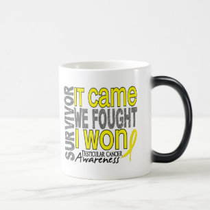 Mug Magic Le survivant de cancer du testicule qu'il est venu