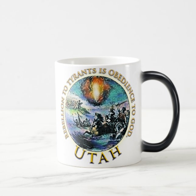 Mug Magic Le Tea Party de l'Utah se moque (Droite)