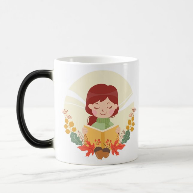 Mug Magic Lecteur d'automne (Gauche)