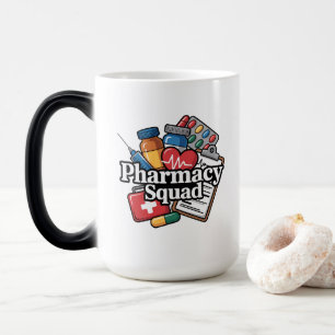 Mug Magic 'L'équipe de pharmacie'.