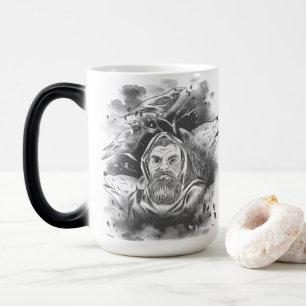 Mug Magic Les loups d'Odin dessinés à la main