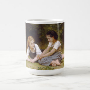 Mug Magic Les Noisettes : Jeunes Filles cueillant des noiset