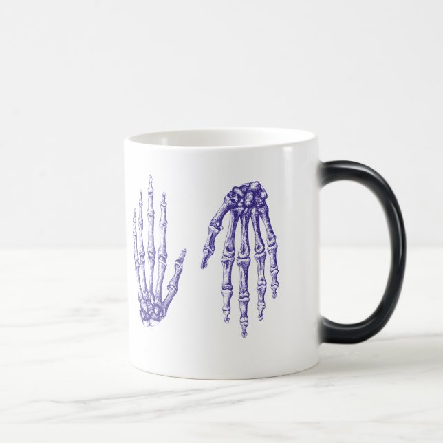 Mug Magic Les os de la main humaine (Droite)