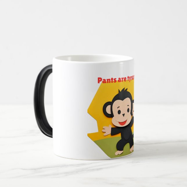 Mug Magic Les pantalons sont la tyrannie (Devant gauche)