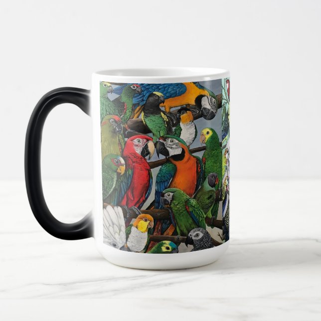Mug Magic "Les perroquets de Pierre" (Gauche)