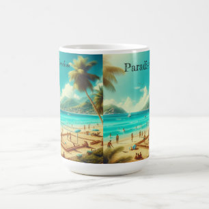 Mug Magic Les plages sont des paradis sereins
