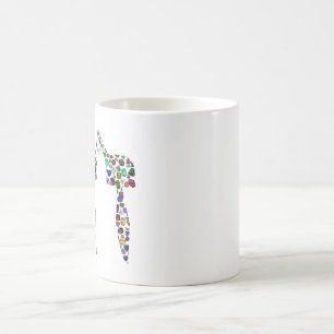 MUG MAGIC LETTRE HÉBRAÏQUE 'CHET'