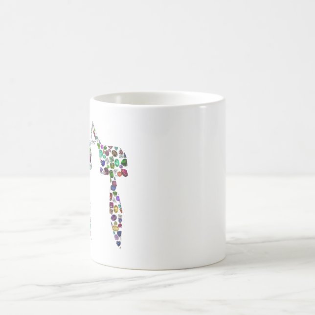 MUG MAGIC LETTRE HÉBRAÏQUE 'CHET' (Centre)
