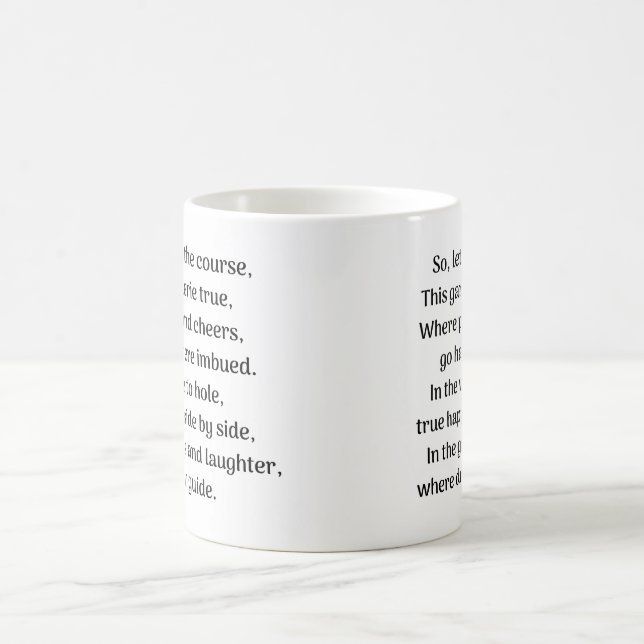 Mug Magic L'extase du golfeur (Centre)