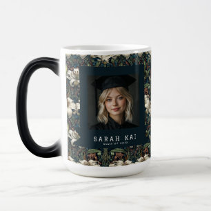 Mug Magic Lilies Florales Branchées Diplômée de Terminale