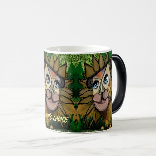 Mug Magic Lion multimédia graphique (Devant droit)