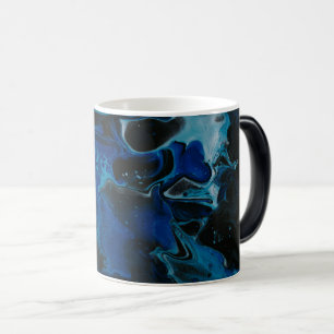 Mug Magic Liquide psychédélique bleu foncé
