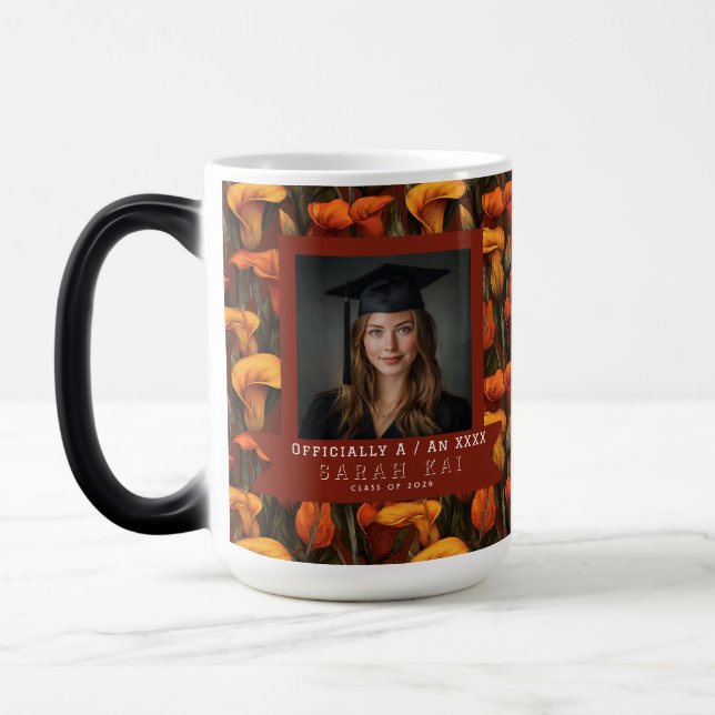 Mug Magic Lis uniques callas certifiées pharmacien fleur (Gauche)