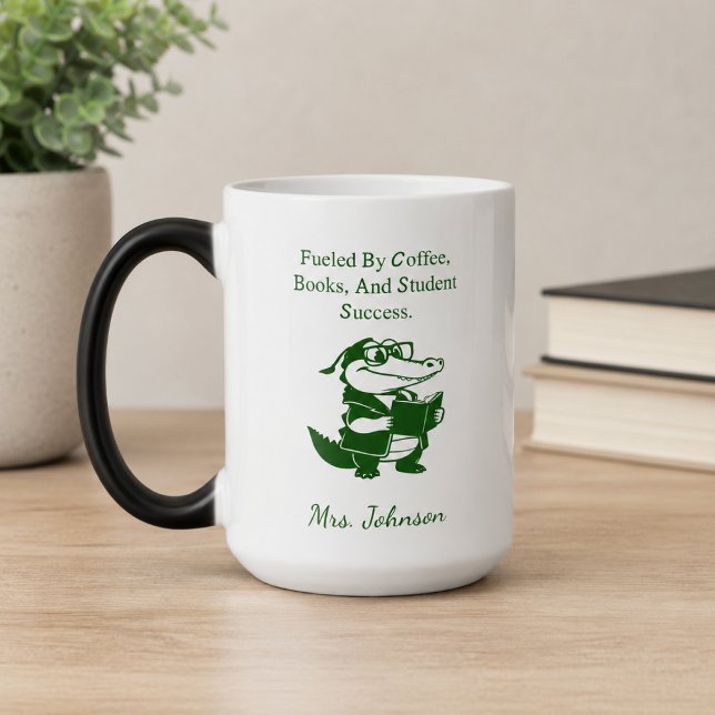 Mug Magic Livres de café Réussite de l'étudiant Conception d (Créateur téléchargé)