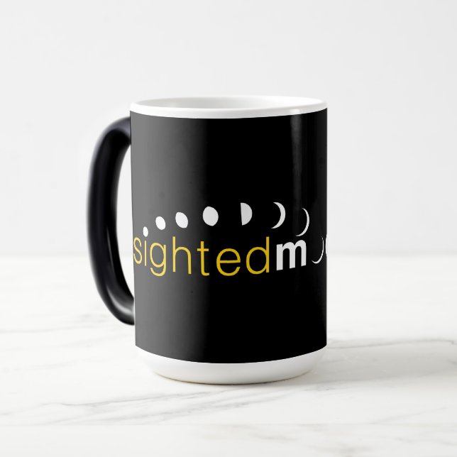 Mug Magic Logo de la Lune vue (Devant gauche)