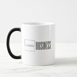 Mug Magic Logo d'entreprise simple et moderne personnalisé, 