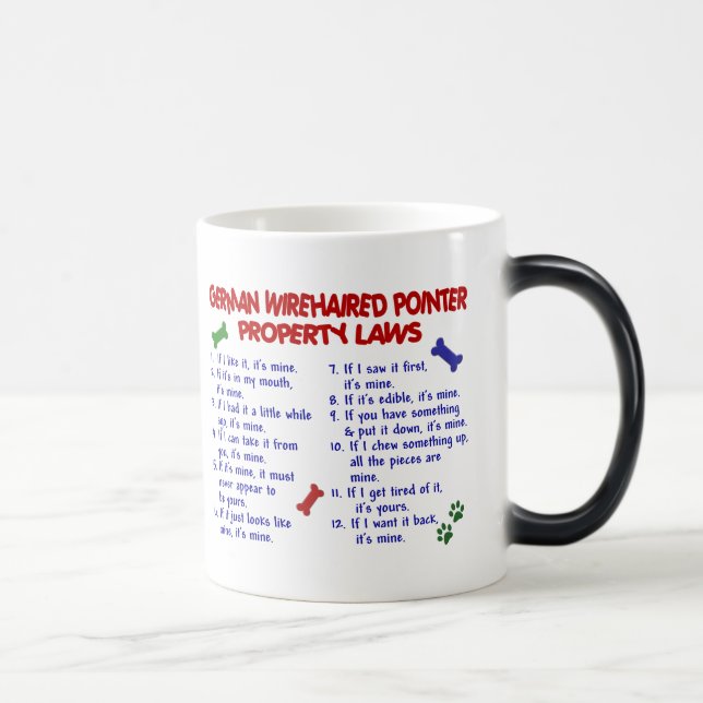 Mug Magic Lois À POILS DURS ALLEMANDES 2 de propriété (Droite)