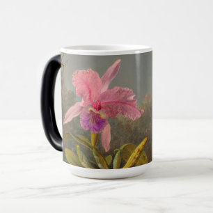 Mug Magic L'orchidée de Cattleya et trois colibris Heade