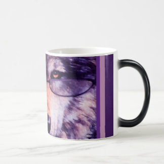 Mug Magic Loup pourpre solitaire