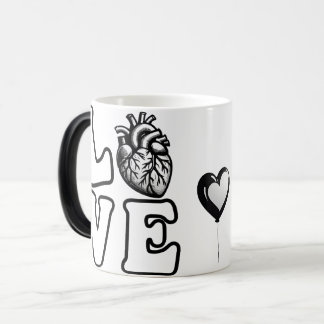 Mug Magic LOVE Anatomical Human Heart 