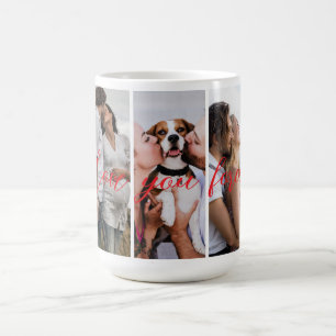 Mug Magic Love You Forever Vertical Photo Collage Personnali