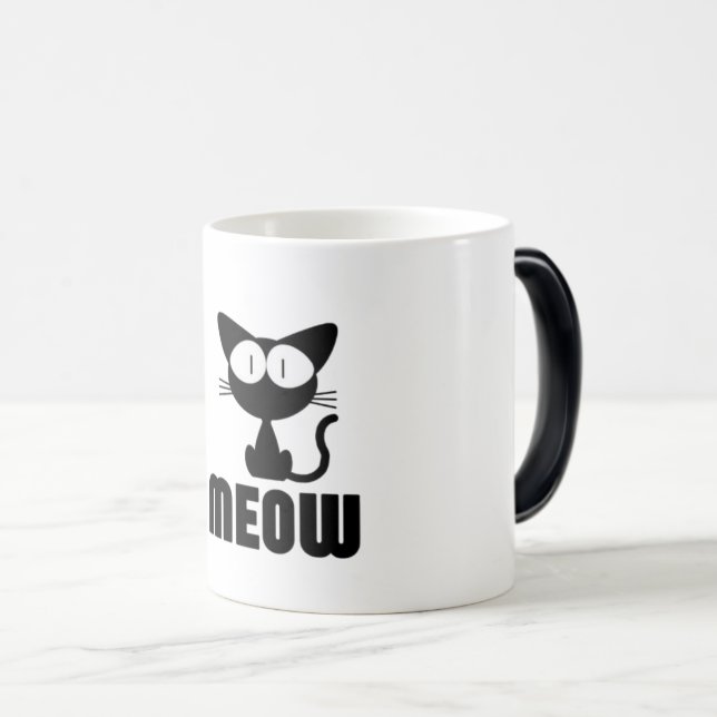 Mug Magic Lovely magique chat chanceux (Devant droit)