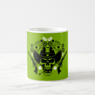 Mug Magic Lucky Poker Skull